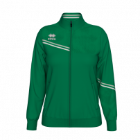 Спортивна куртка жіноча Errea ESTELLA Зелений/Сірий/Білий